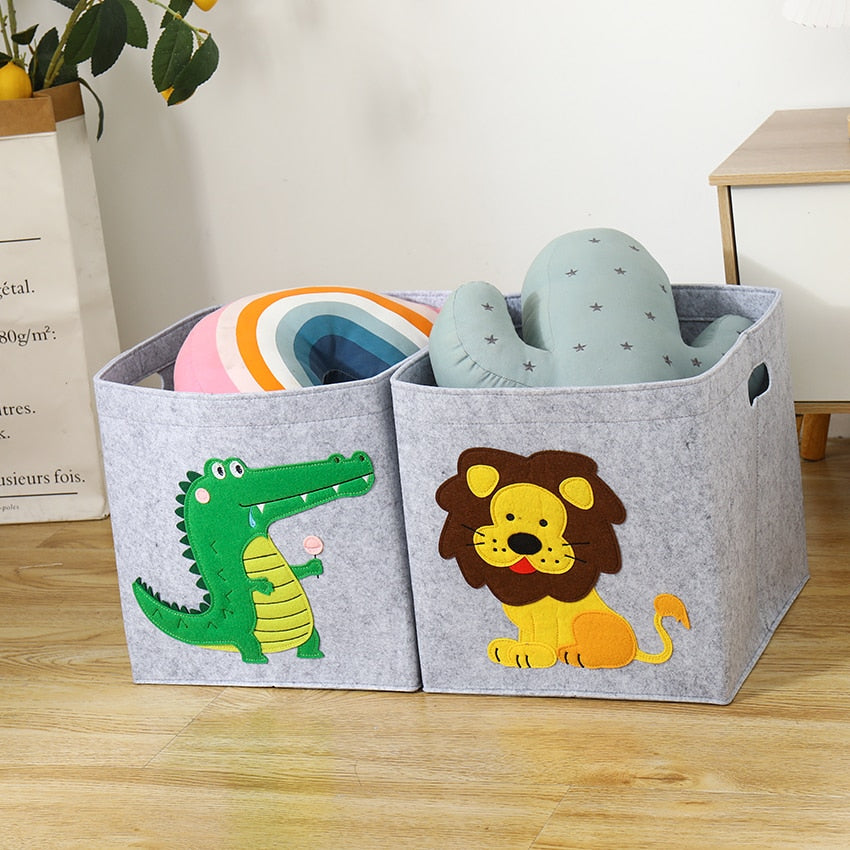 Boites de rangement - Cube en tissu pour chambre enfants