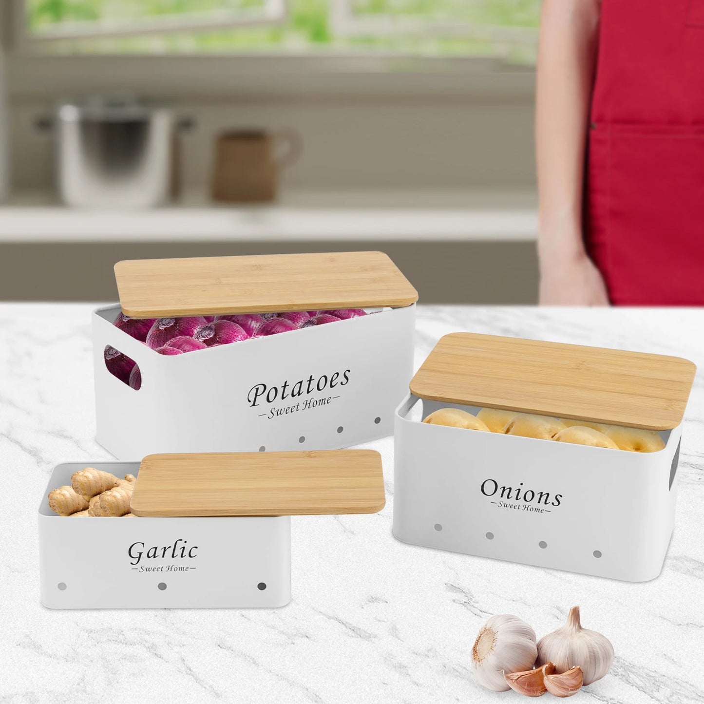 Boîtes de rangement - Empilables et élégantes
