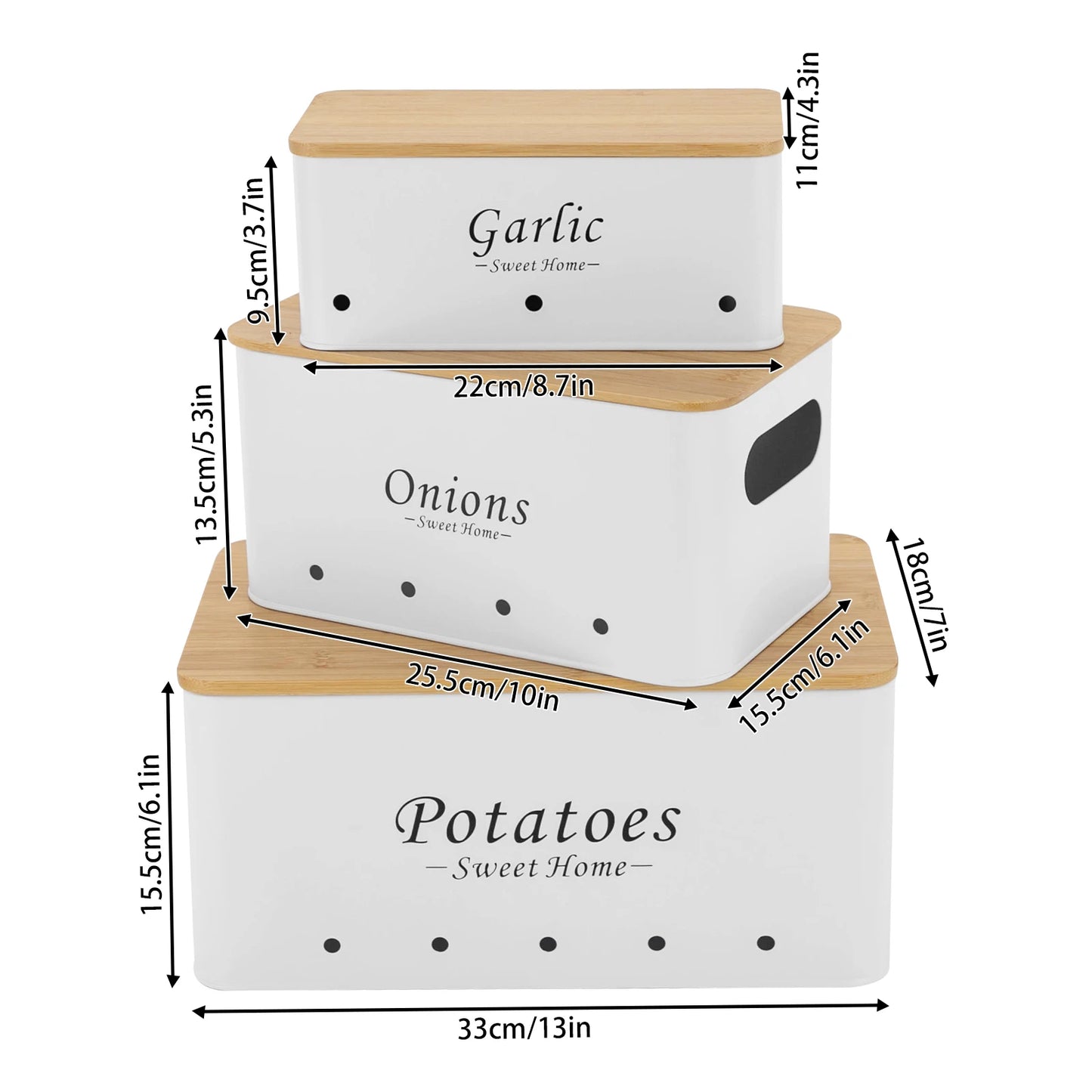 Boîtes de rangement - Empilables et élégantes