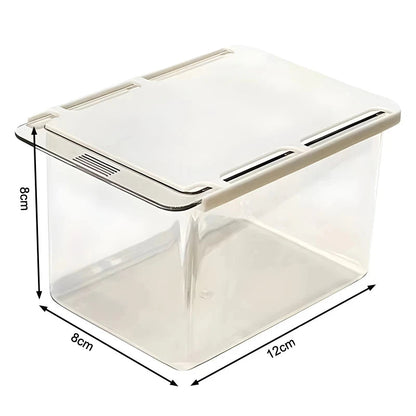 Boite de rangement - Cotons tiges, maquillage